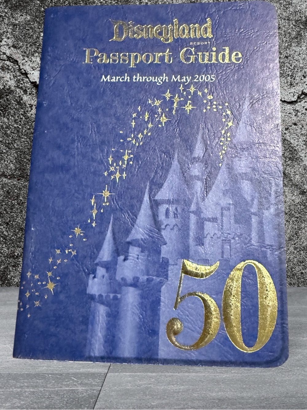 Disneyland  Passholder Exclusive:50th Anniversary Passport Guide March-May 2005
